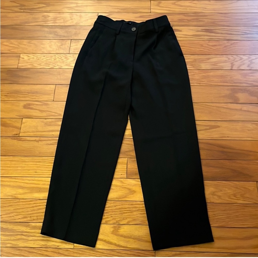 J.Crew Pants Womens 0 Black Tailored Easy Pants